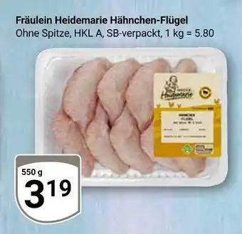 Globus Fräulein heidemarie hähnchen-flügel Angebot