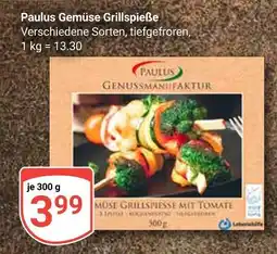 Globus Paulus gemüse grillspieße Angebot