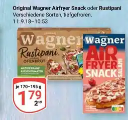 Globus Wagner airfryer snack Angebot