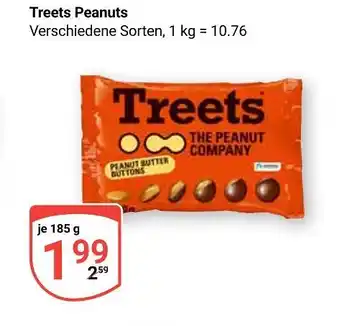 Globus Treets peanuts Angebot