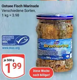 Globus Ostsee fisch marinade Angebot