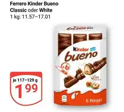 Globus Ferrero kinder bueno classic Angebot