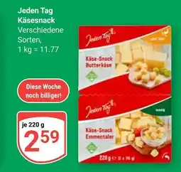 Globus Jeden tag käsesnack butterkäse Angebot
