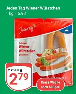 Globus Jeden tag wiener würstchen Angebot