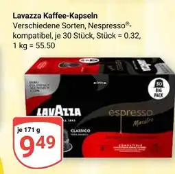 Globus Lavazza kaffee-kapseln Angebot