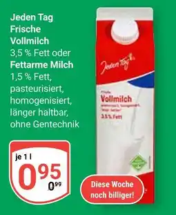 Globus Jeden tag frische vollmilch Angebot
