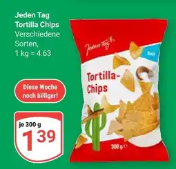 Globus Jeden tag tortilla chips Angebot