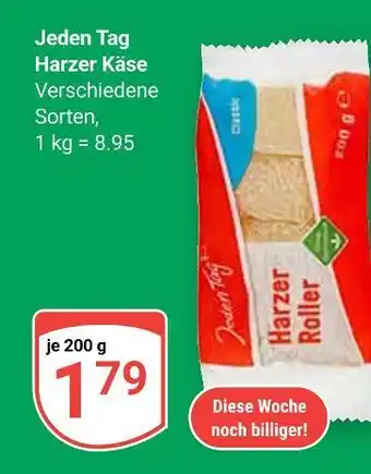 Globus Jeden tag harzer käse Angebot