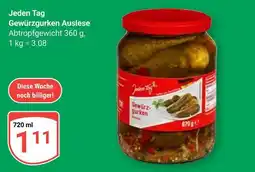 Globus Jeden tag gewürzgurken auslese Angebot