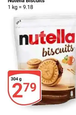 Globus Nutella biscuits Angebot