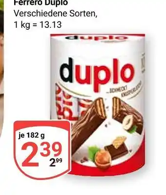 Globus Ferrero duplo Angebot