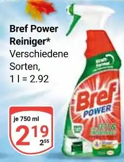Globus Bref power reiniger Angebot