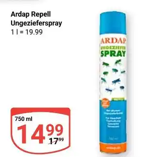 Globus Ardap repell ungezieferspray Angebot