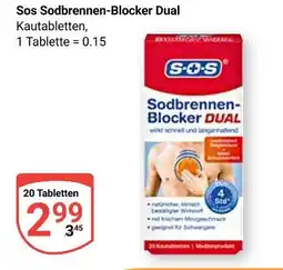 Globus Sos sodbrennen-blocker dual Angebot