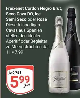 Globus Freixenet cordon negro brut Angebot