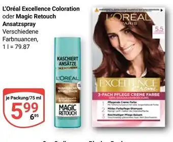 Globus L’oréal excellence coloration Angebot