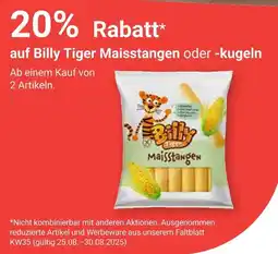 Globus Billy tiger 20% rabatt Angebot
