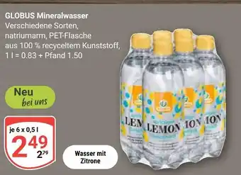 Globus Globus mineralwasser Angebot