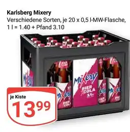 Globus Karlsberg mixery bier cola Angebot