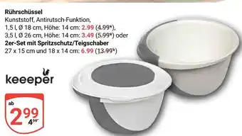 Globus Keeper rührschüssel 1,5 l Angebot