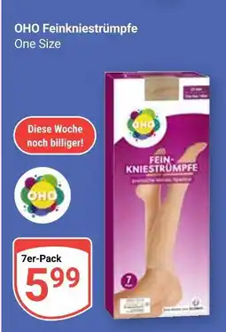 Globus Oho feinkniestrümpfe Angebot