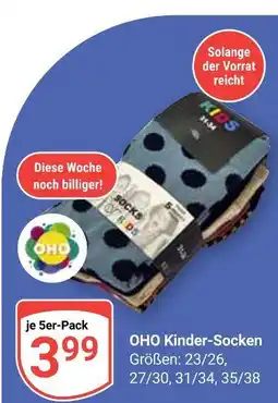 Globus Oho kinder-socken Angebot