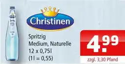 Getränke Oase Christinen spritzig medium, naturelle Angebot