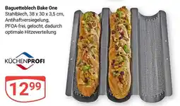 Globus Küchenprofi baguetteblech bake one Angebot