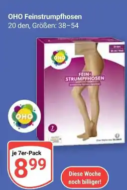 Globus Oho feinstrumpfhosen Angebot