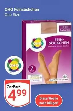 Globus Oho feinsöckchen Angebot