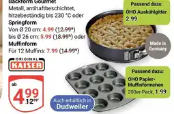 Globus Original kaiser backform gourmet springform ø 20 cm Angebot