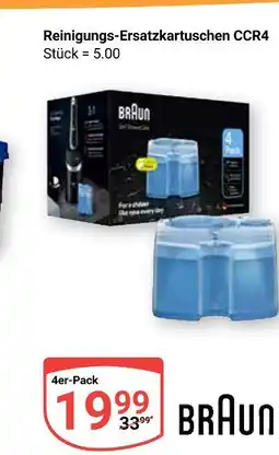 Globus Braun reinigungs-ersatzkartuschen ccr4 Angebot