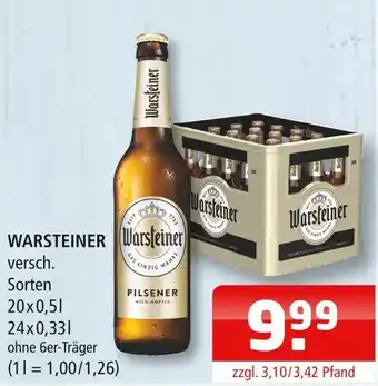 Getränke Oase Warsteiner pilsener Angebot