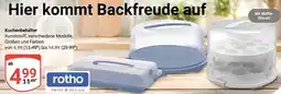 Globus Rotho kuchenbehälter Angebot