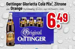trinkgut Oettinger glorietta cola mix, zitrone Angebot