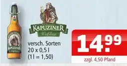 Getränke Oase Kapuziner weißbier Angebot