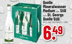 trinkgut St. leonhards quelle mineralwasser medium Angebot