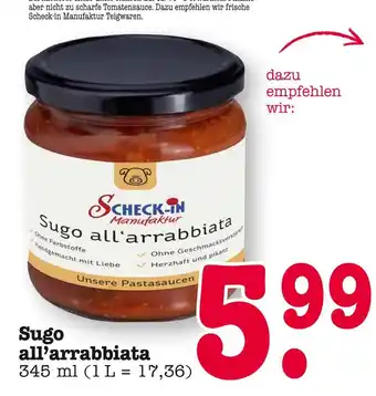 E-Center Scheck-in manufaktur sugo all’arrabbiata Angebot