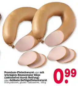 E-Center Premium-fleischwurst Angebot