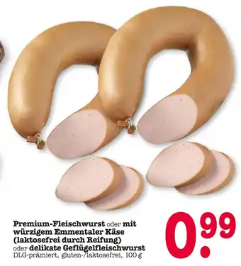 E-Center Premium-fleischwurst Angebot