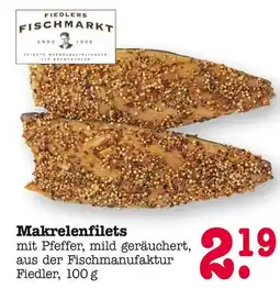E-Center Fiedlers fischmarkt makrelenfilets Angebot