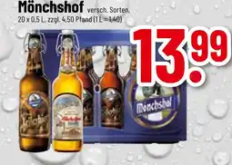 trinkgut Mönchshof versch. sorten Angebot