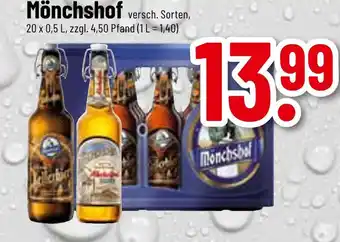 trinkgut Mönchshof versch. sorten Angebot