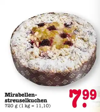 E-Center Mirabellen-streuselkuchen Angebot
