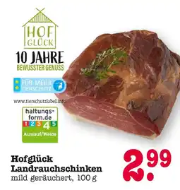 E-Center Hofglück landrauchschinken Angebot