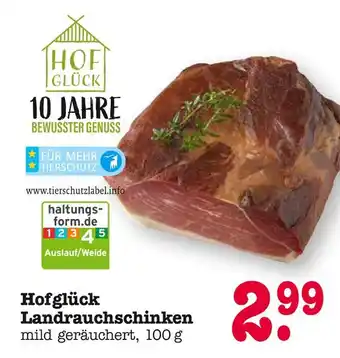 E-Center Hofglück landrauchschinken Angebot