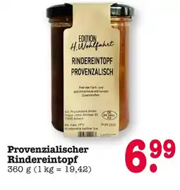 E-Center Edition h. wohlfahrt provenzalischer rindereintopf Angebot
