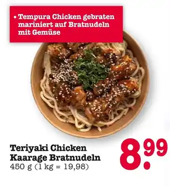 E-Center Teriyaki chicken kaarage bratnudeln Angebot