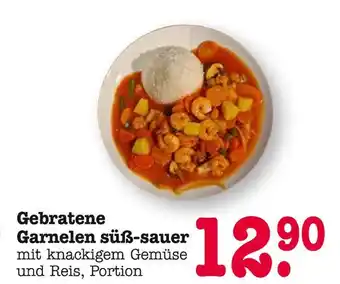 E-Center Gebratene garnelen süß-sauer Angebot