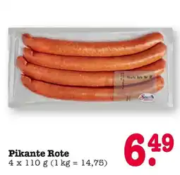 E-Center Pikante rote Angebot